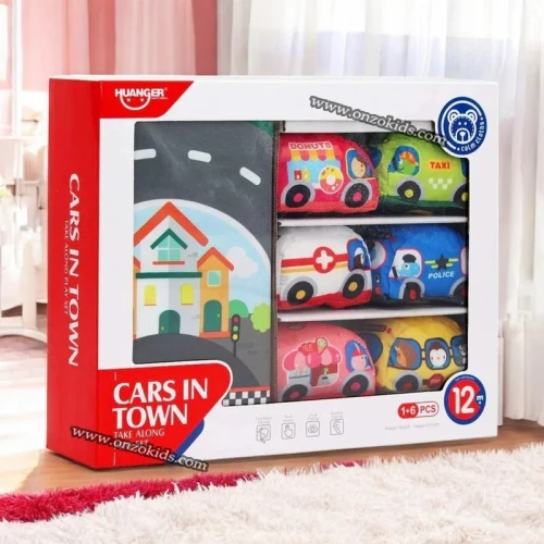 Voiture Jouet en Tissu - HUANGER