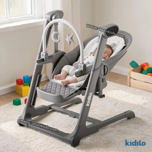 Chaise Haute Électrique por Bébé - Kidilo