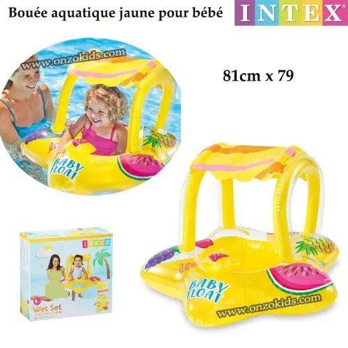 Bouée aquatique pour bébé 81cm x 79 cm | Intex