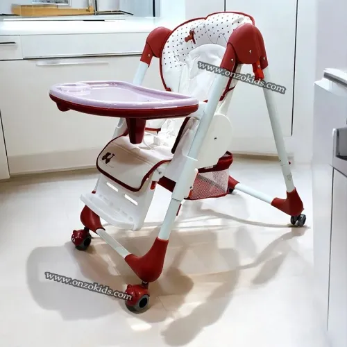 Chaise Haute reglable avec roues - Lottery