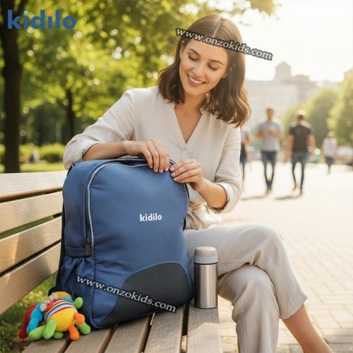 Poussette Taurus avec cache pieds et sac a dos-Kidilo