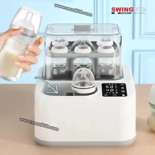 Stérilisateur, Cuiseur à Vapeur, Chauffe Biberon 8en1 - SwingMed