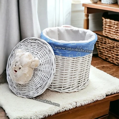 Paniers de rangement en osier 3 pièces