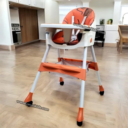 Chaise haute Balançoire réglable avec dossier inclinable 3en1 | Julia