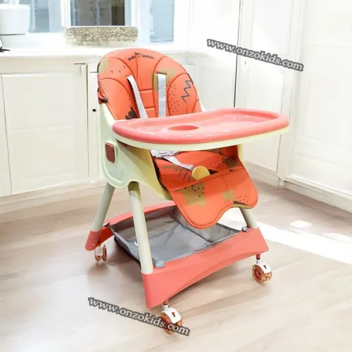 Chaise haute réglable au 02 niveaux pour bébé - Cake