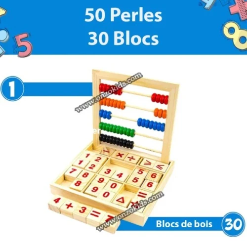 jeux éducatif Boulier de jouets mathématiques pour enfants  TOYSERY