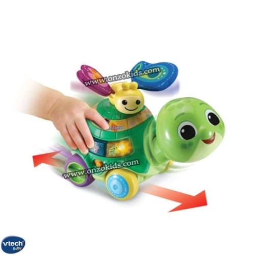 Pousse Pousse tortue lumineuse et musicale pour bébé | Vtech