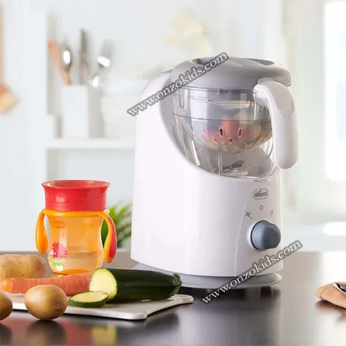 Robot Cuiseur À Vapeur, Mixeur 4 En 1 Easy Meal Chicco