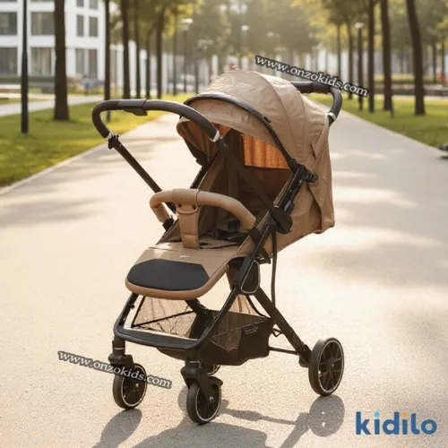Poussette compacte valise réversible de luxe - Kidilo