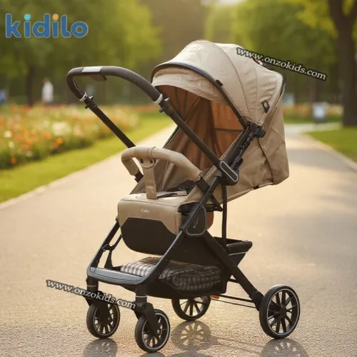 Poussette compacte valise réversible de luxe - Kidilo