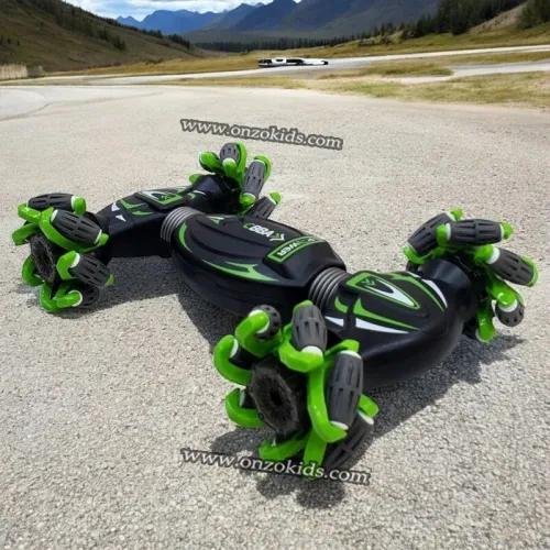 Voiture de course télécommendée avec batterie rechargeable