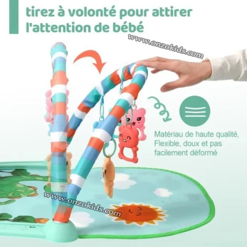 Tapis de jeux et d'éveil avec piano KAVA