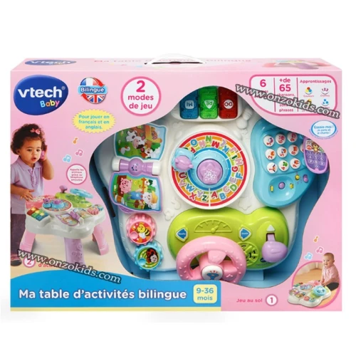Ma table d'activité Bilingue 2 en 1 pour enfant | Vtech