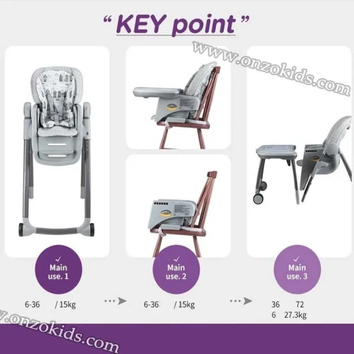 Chaise haute Multiply 6 en 1 Joie