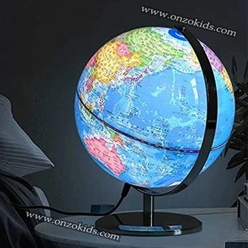 Globe lumineux en arabe pour enfants