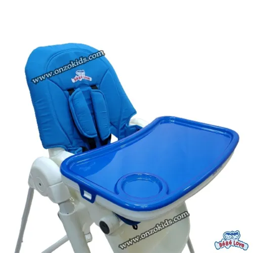Chaise haute réglable au 07 niveaux avec roulettes pour bébé | Bébé love