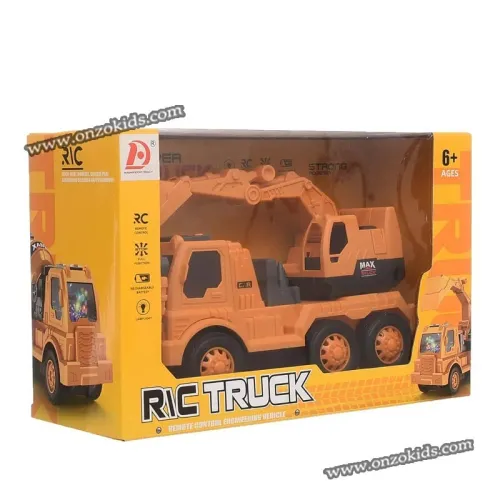 Camion de Chantier Télécommandé Rechargeable