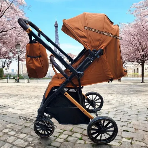Poussette Reversible avec Sac et Cache Pied kidilo