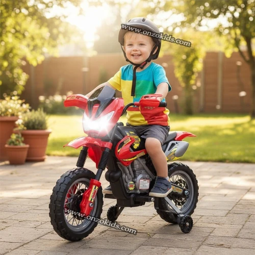 Moto Cross électrique 400F 6V - Feber