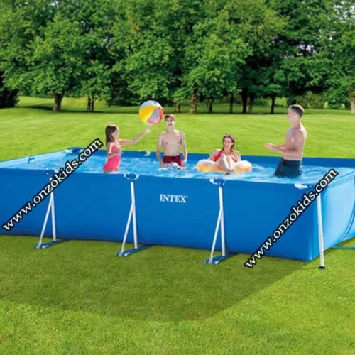 Piscine Rectangulaire Frame 450 x 220 x 84 cm | Intex