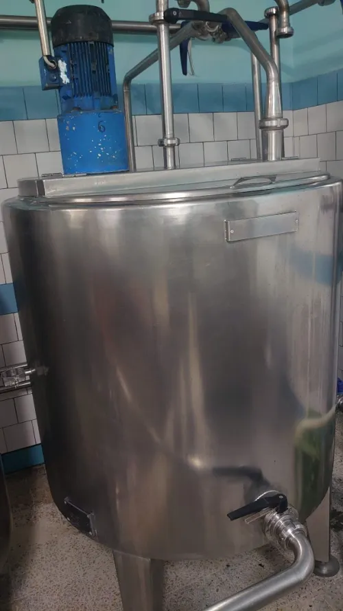 Cuve de pasteurisation 600L