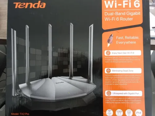 MODEM  TENDA TX2 PRO DUAL-BAND GIGABIT WI-FI 6 ROUTER