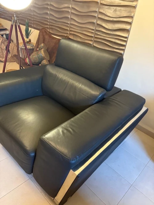 Canapé cuir