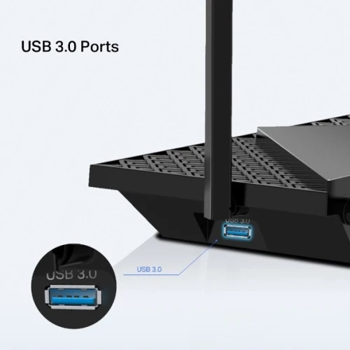 Routeur TP-Link ARCHER AX72 WiFi 6 bi-bande AX5400