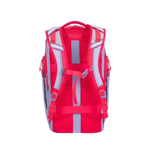 SAC A DOS RIVACASE 5265 17,3 GREY/ RED 30L