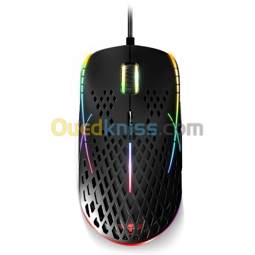 SOURIS USB SPIRIT OF GAMER XPERT-M100 12400DPI / 8 BOUTONS / RÉTRO-ÉCLAIRAGE RGB