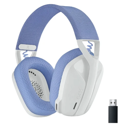 Casque Sans Fil LOGITECH G435 Gaming Blanc / Bleu / Noir