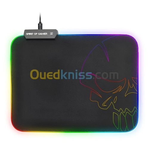 Tapis de souris Spirit of Gamer Skull M RGB