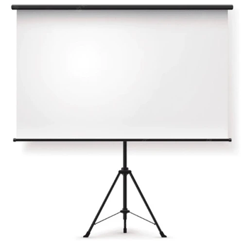 Écran de projection trépied 1.45m x 1.45m TB280
