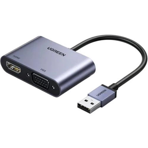 Convertisseur UGREEN USB 3.0 to HDMI / VGA REF : 20518
