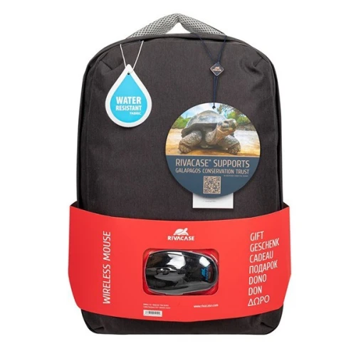 SAC A DOS RIVACASE 7563 15,6  NOIR + SOURIS SANS FIL