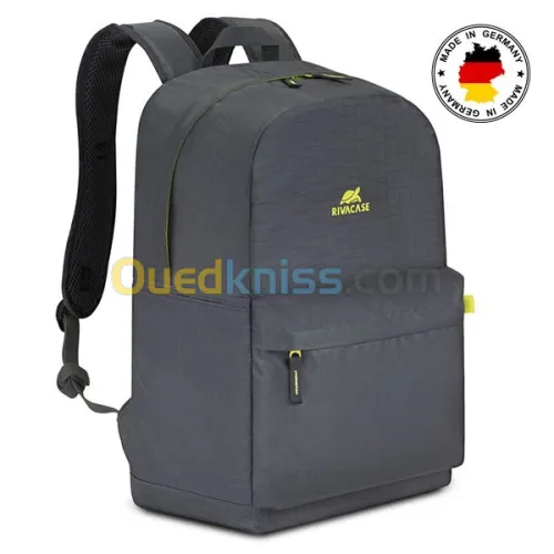 SAC A DOS RIVACASE 5562 15.6 URBAIN GRIS / ROUGE 24L