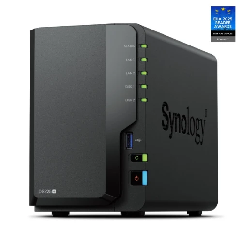 Serveur NAS Synology DS225+ 2 baies