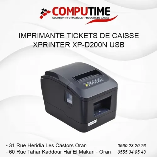 IMPRIMANTE TICKETS XPRINTER XP-D200N USB 