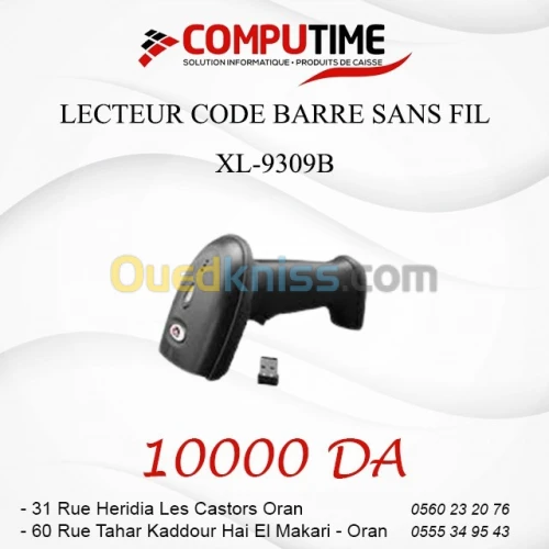 Lecteur Code à Barre SANS FIL XL-9309