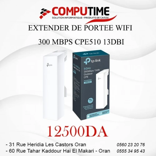 EXTENDER DE PORTEE WIFI 300 MBPS CPE510 13DBI