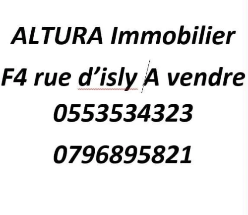 Vente Appartement F4 Alger Alger centre