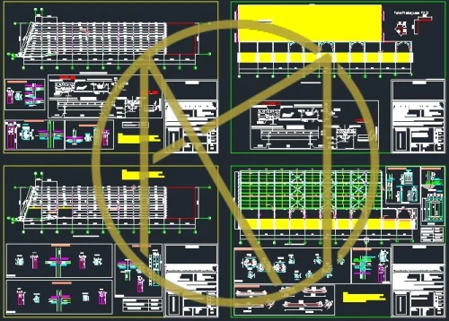 Dessin hangar Autocad