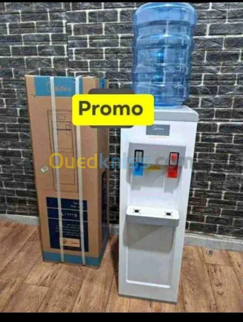 #big_promo# fontaine à eau midea avec bouteille d'eau livraison disponible 