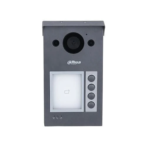 Platine de rue Dahua IP 4 Boutons PoE + 02 Wire VTO3312Q-P