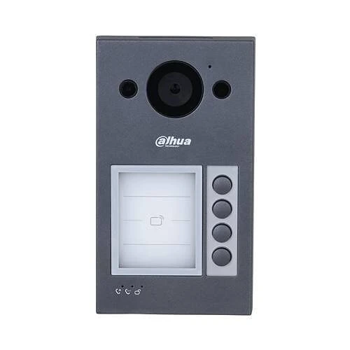 Platine de rue Dahua IP 4 Boutons VTO3311Q-WP