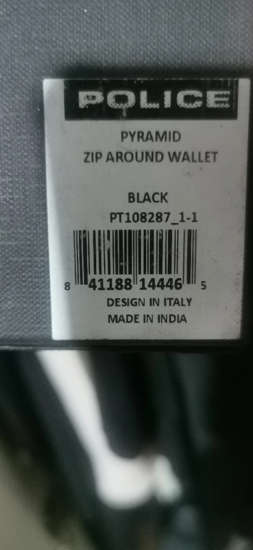 Portefeuille la marque police 