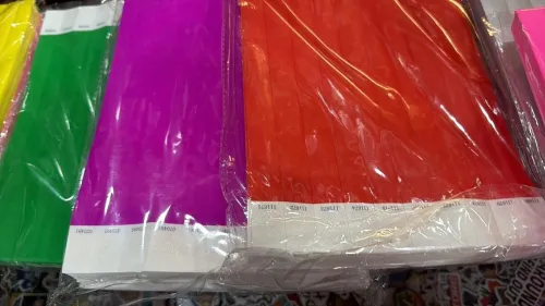 Bracelets personnalisés control accée Piscine, Hôtel, Plage, Vinyle, Tyvek, Événementiel