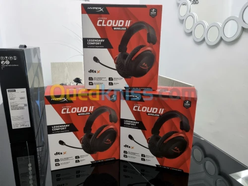 HyperX Cloud 2 Wireless - Casque Gaming, PC, PS4/PS5, Nintendo Switch