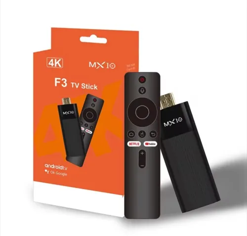 TV Stick 4K Android 13 MX10-F3 2Go/16Go