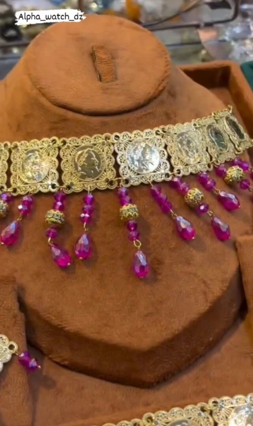 سنسلة و مناڨش و براسلي لويزة أسي بالكريستال لحر